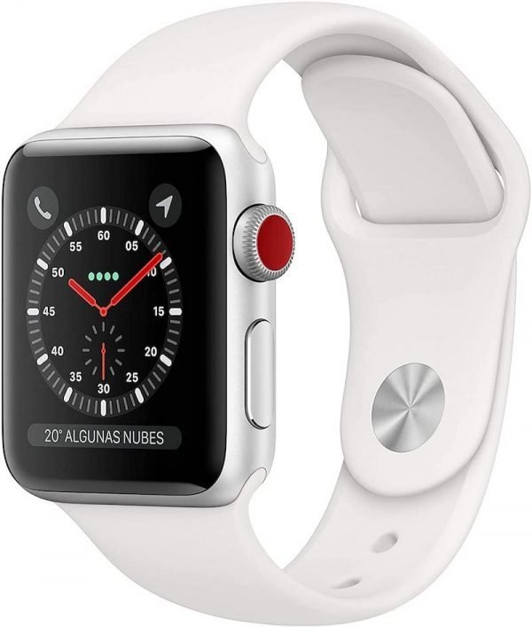 apple watch serie 3 alluminio argento