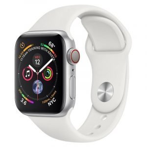 apple watch serie 4 alluminio argento
