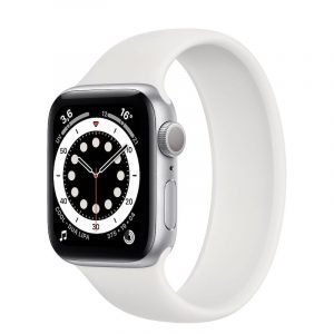 apple watch serie 6 alluminio argento