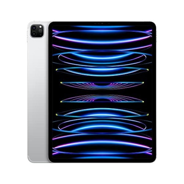 Apple 2022 iPad Pro 12,9" (Wi-Fi + Cellular, 1TB) - Argento (6ª generazione)