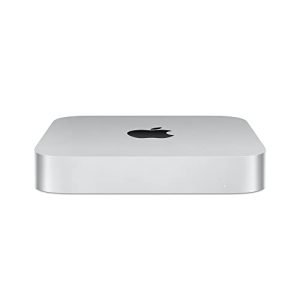 Apple 2023 Computer desktop Mac mini con chip M2, 8GB di RAM, 256GB di archiviazione SSD, Gigabit Ethernet. Compatibile con iPhone/iPad