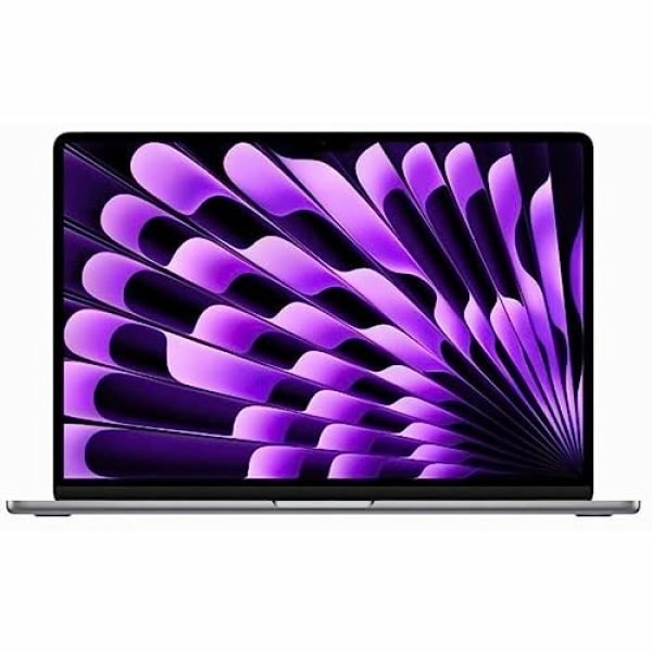 Apple 2023 MacBook Air portatile con chip M2: display Liquid Retina da 15,3 pollici, 8 GB di RAM, 256 GB di memoria SSD, fotocamera FaceTime HD 1080p. Compatibile con iPhone/iPad; Grigio siderale