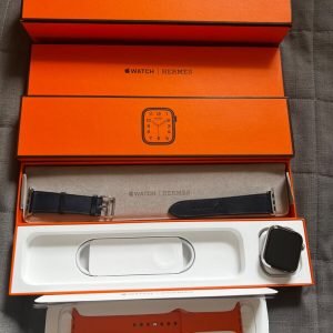 Apple Watch Hermes Series 7 Acciaio Inox 45mm usato due volte