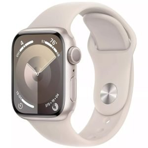 Apple Watch Serie 9 2023 GPS 45mm Cassa Alluminio Galassia Cinturino StarLight