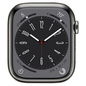 2022 - Apple Watch Series 8 Cellulare 45mm Acciaio Inox (Grafite) - Molto Buone