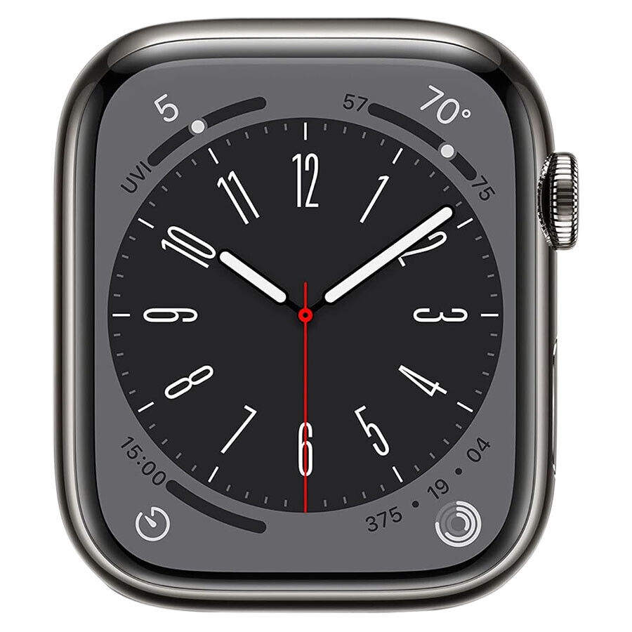 Apple Watch Serie 8 45mm Acciaio Grafite