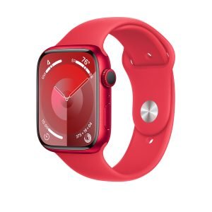 Apple Watch Serie 9 2023 GPS 41mm Cassa Alluminio Rosso Cinturino Sport Band Red